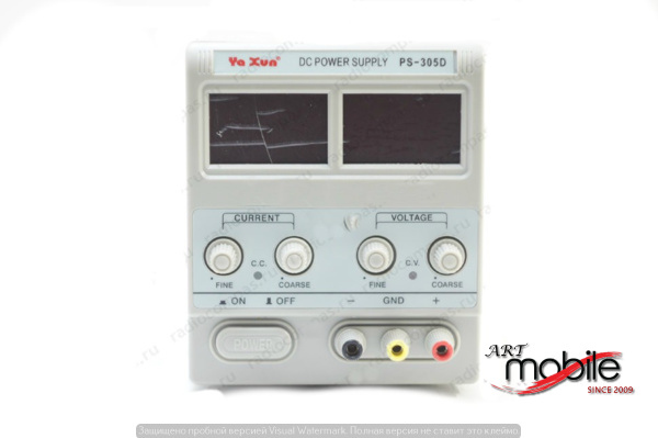 ספק כח למעבדה 5 אמפר YAXUN PS-305D - artmobile